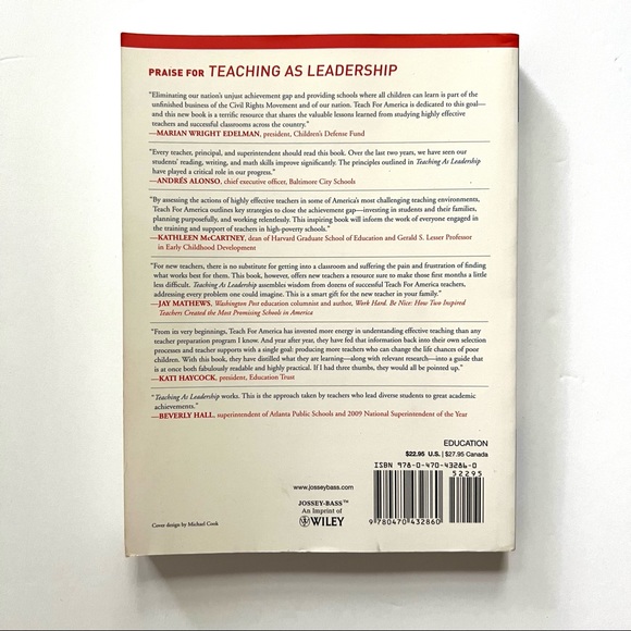 Teaching as Leadership Paperback Book The Highly Effective Teacher's Guide - Picture 2 of 9